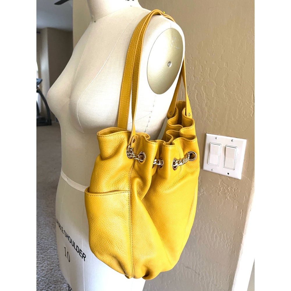 Yellow Michael Kors bag